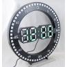 Часы-будильник электронные DS-3668 (зеленые цифры)