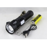 Фонарь светодиодный H-3003-P160 (1 мощ., мигалка красн., акк.26650, шнур TYPE-C) zoom