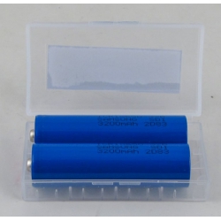 Аккумулятор для фонарика №18650 3200mA SAMSUNG бытовые (по 2шт) синие