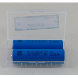 Аккумулятор для фонарика №18650 3200mA SONY бытовые (по 2шт) синие
