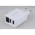 Сетевое зарядное устройство AR-310 5V 2,4A 2 USB с вольтметром