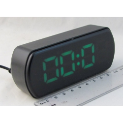 Часы-будильник электронные NA-6092 (зеленые цифры)