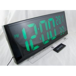 Часы-будильник электронные DS-3810 (зеленые цифры)