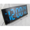 Часы-будильник электронные DS-3810 (белые цифры)
