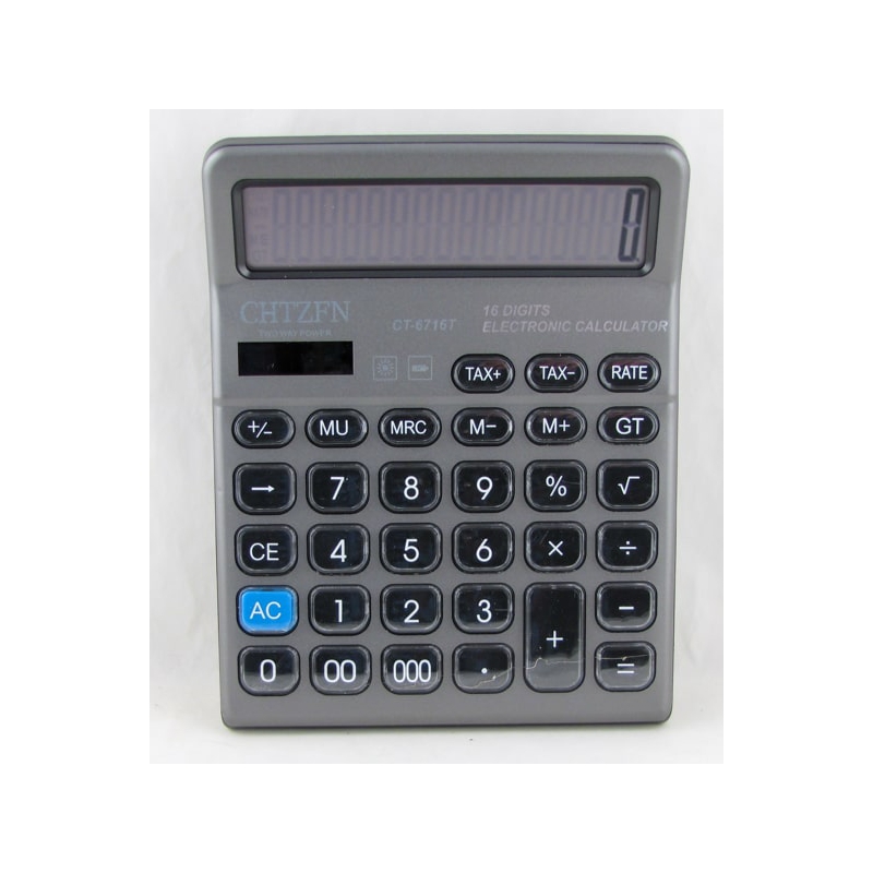 Калькулятор 6716 (CT-6716T) 16 разр. больш. экран