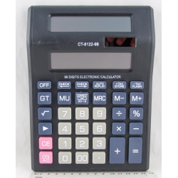 Калькулятор 8122 (CT-8122-99) 12 разр., двойной экран, CHECK