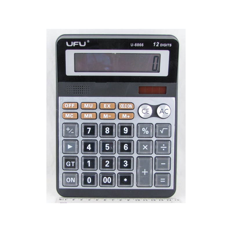 Калькулятор 8866 (U-8866) 12-разр. UFU