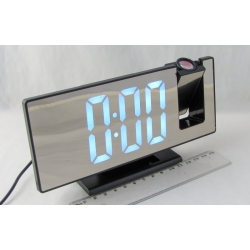 Часы-будильник электронные DS-3618LP-6 проекционные (белые цифры)