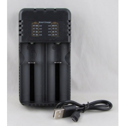 Зарядное устройство для 2 акк. YC-1889 от USB18650/26650/14500/16340/18500