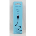 Кабель SAMSUNG 1м BX-17-V8 черный в короб. BOROFONE