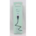 Кабель LIGHTNING 1м BX-17-IP черный в короб. BOROFONE