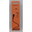 Кабель SAMSUNG 1м BX-16-V8 черный в короб. BOROFONE