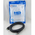 Кабель HDMI-HDMI 3м H-219 резиновый