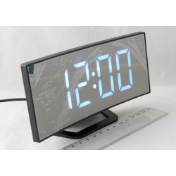 Часы-будильник электронные VST-899-6 (белые циф.)