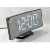 Часы-будильник электронные VST-899-6 (белые циф.)