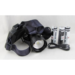 Фонарь головной FA-8078-P360 (1 ярк., 3 акк.+ microUSB) zoom