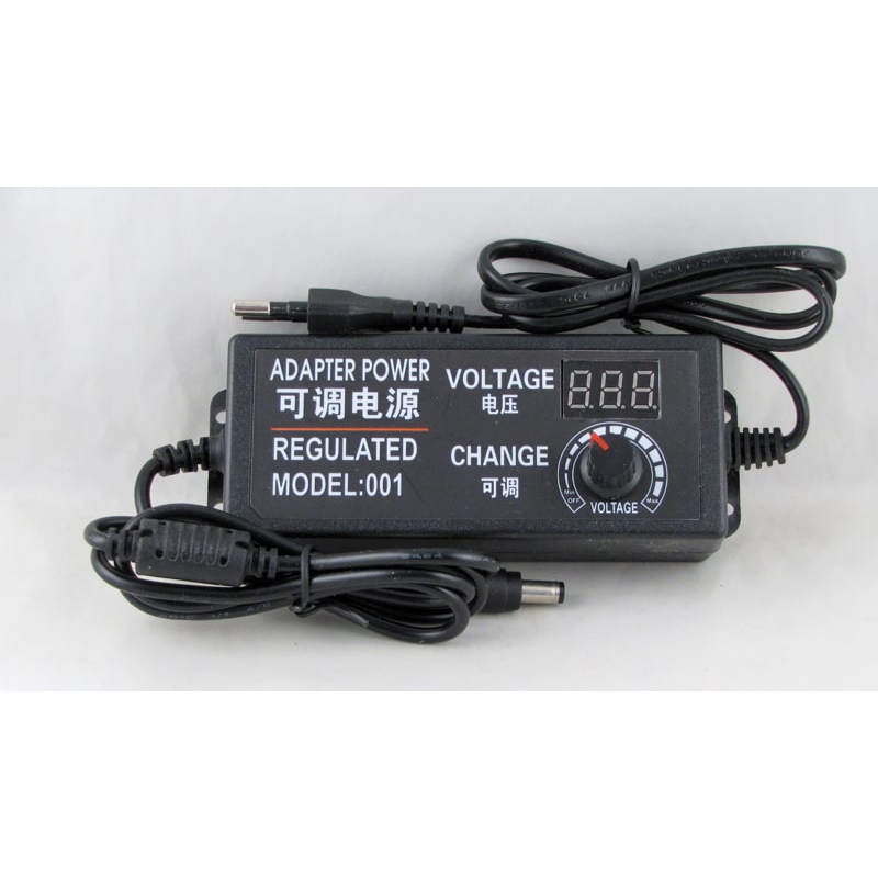 Блок питания (3-12V 5A) №3125 толст. штекер (5,5*2,5)