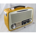 Радиоприёмник M-D1700BT 3 band (FM/AM/SW) USB, SD, Bluetooth ретро сетев./4R20