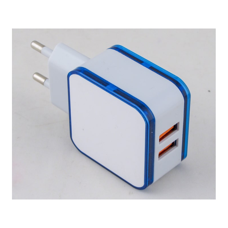 Сетевое зарядное устройство №52-22 5V 2,4A 2USB