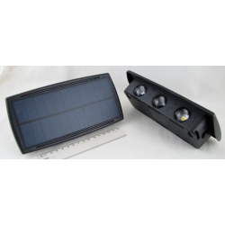 Светодиодный светильник XF-7718A (6 желт. ламп  с солнечной батареей)