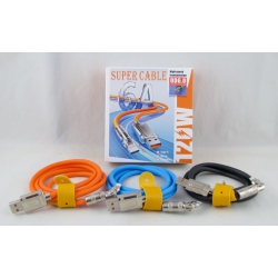 Кабель LIGHTNING 1м R-180-IP 6A 120W Ø6mm поворотный на 180° силиконовый с застежкой