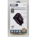 Сетевое зарядное устройство XQ-65 черный PD20W + USB 5V 3A QC3.0