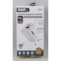 Сетевое зарядное устройство XQ-65 белый PD20W + USB 5V 3A QC3.0