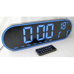 Часы-будильник электронные GH-8021 с температурой, с датой, с пультом