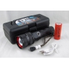 Фонарь светодиодный RE-208-TG (1 мощ., акк.26650, шнур TYPE-C) с индикатором, zoom