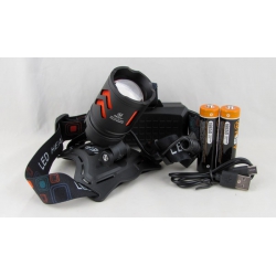 Фонарь налобный HYT-012-2K-P90 (1 ярк.+ 2акк.+ шнур TYPE-C) zoom Фонарь головной HYT-012-2K-P90 (1 ярк.+ 2акк.+ шнур TYPE-C) zoom