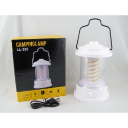 Фонарь для кемпинга YD-2085 (1 желт., шнур TYPE-C) с регулятором