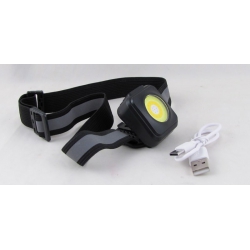 Фонарь налобный RE-G22 Фонарь налобный RE-G22 (1 бел.+ желт., красн. мигалка, шнур TYPE-C)