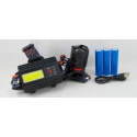 Фонарь головной RE-T60-TG (1 ярк.+ 3акк.+ шнур TYPE-C) zoom