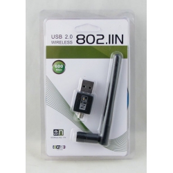 Адаптер USB-WiFi N-802S 600 Mbps, с антенной