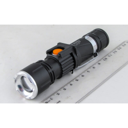 Фонарь светодиодный H-3011-P50 (1 мощ., встроен. акк., USB) с магнитом