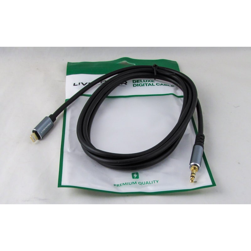 Кабель H-265 (LIGHTNING - Джек 3,5мм) 1,8 м Premium