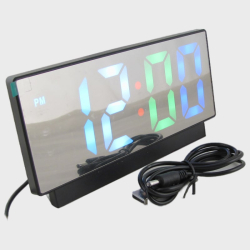 Часы-будильник электронные VST-897H (кнопка выбора цвета)
