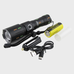 Фонарь светодиодный H-3059-PM30-TG (1 мощ., акк.26650, шнур TYPE-C) zoom