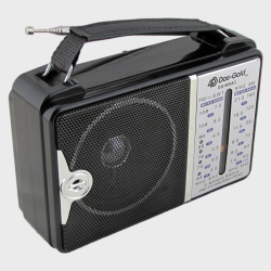 Радиоприёмник DG-606 5 band (FM 64-108/TV/AM/SW1-2) сетев./2R20