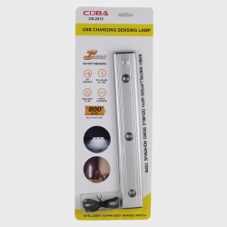 Лампа светодиодная YD-2151 (встроен. аккум., шнур TYPE-C) размер 300*40мм, с датчиком движения