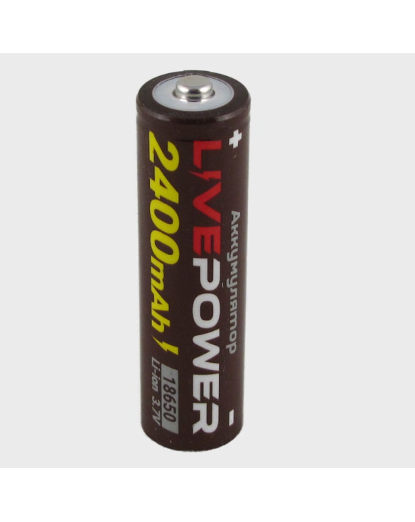 Аккумулятор 18650 LTE-32 G60 2400-2000mA 43,52Gr бытовой коричневый