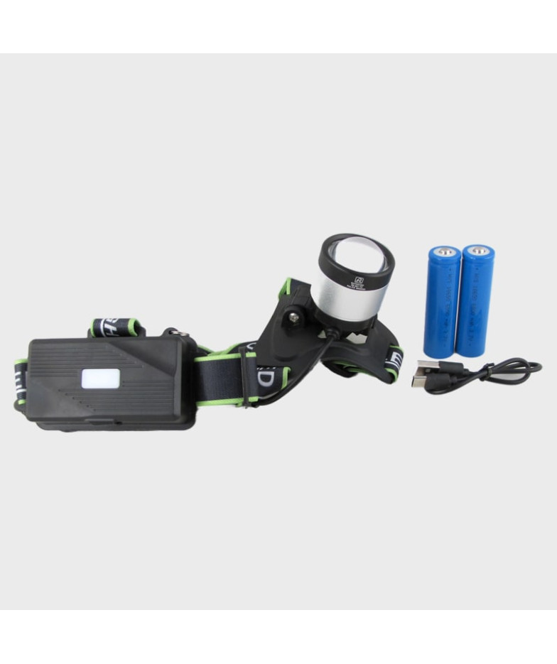Фонарь налобный RK-901-TG (1 ярк., 2акк., шнур TYPE-C) zoom