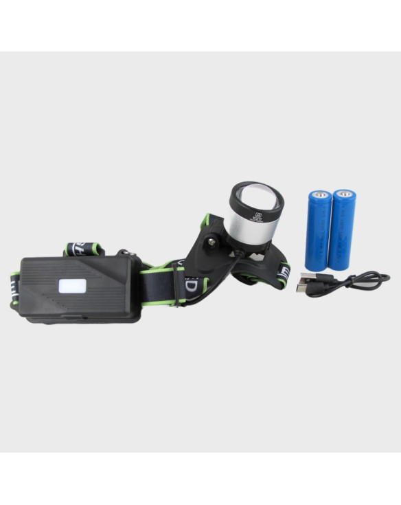 Фонарь налобный RK-901-TG (1 ярк., 2акк., шнур TYPE-C) zoom
