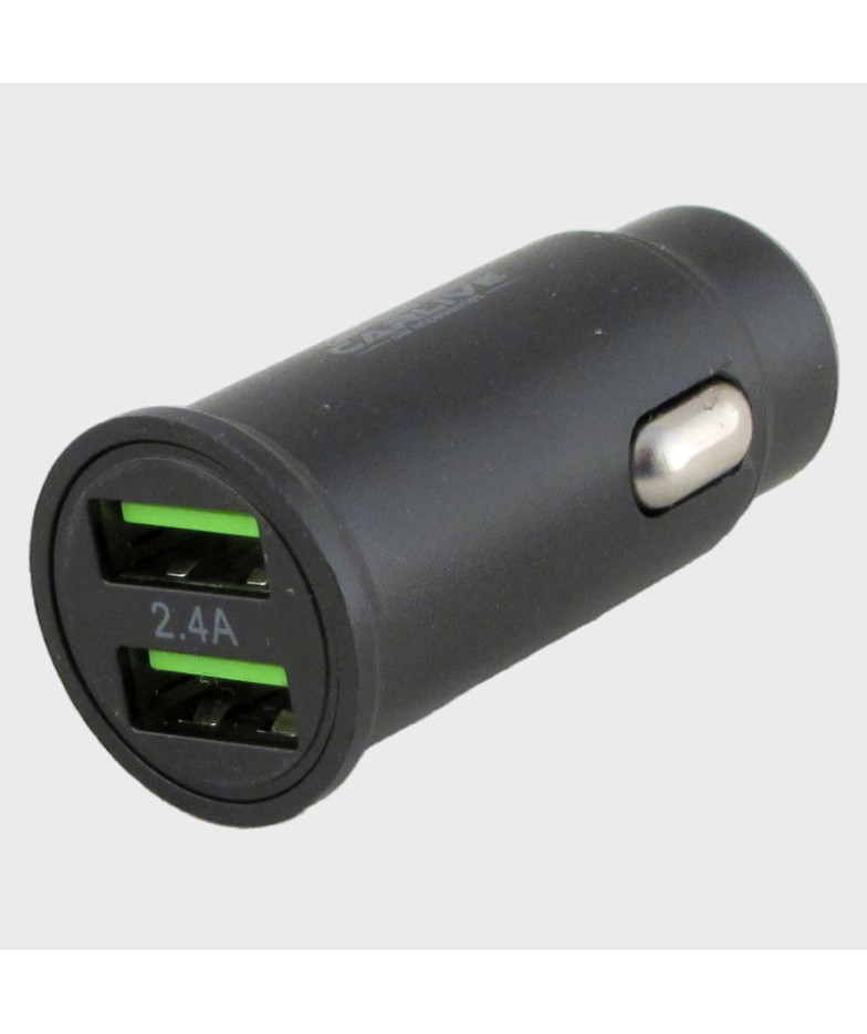 Зарядное устройство 5V 2,4A CR-17 черный 2USB без упаковки