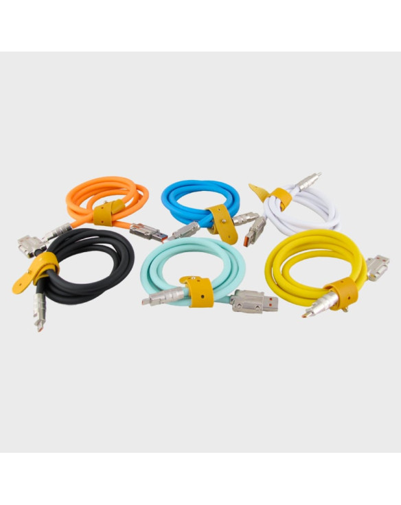 Кабель SAMSUNG 1м R-120-V8 6A 120W Ø6mm силиконовый с застежкой