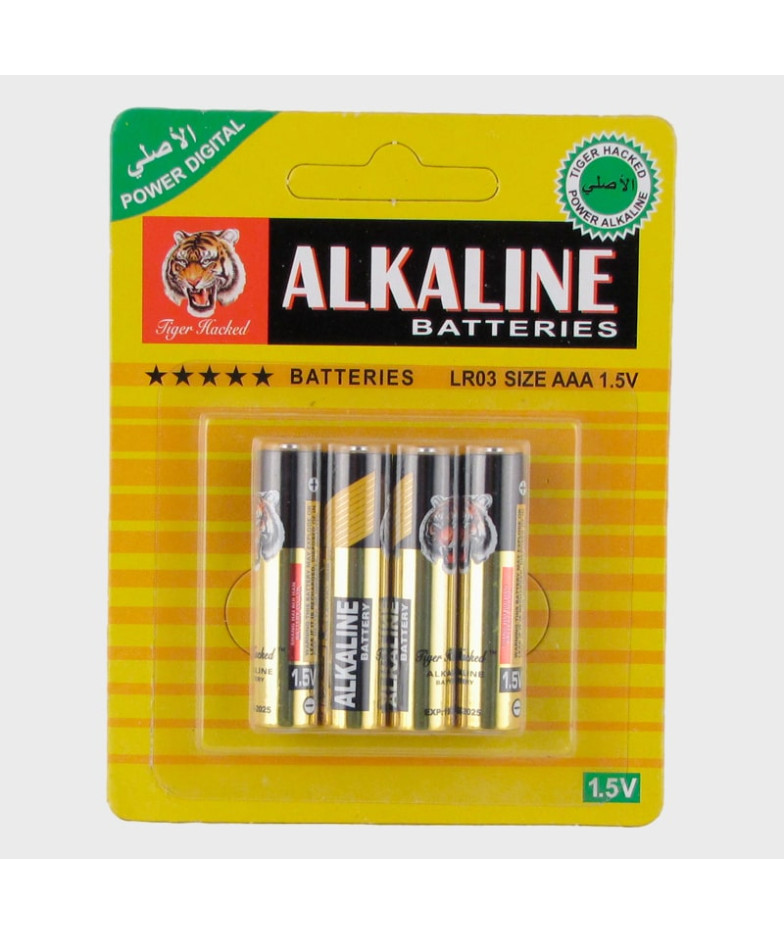 Батарейка ALKALINE AAA (упак. 4 шт, цена за 1 шт))