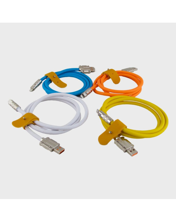 Кабель LIGHTNING 1м R-120-IP 6A 120W Ø6mm силиконовый с застежкой