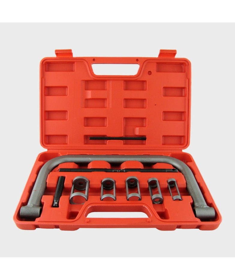 Рассухариватель клапанов универсальный, струбцина 7 предметов АВТ-007