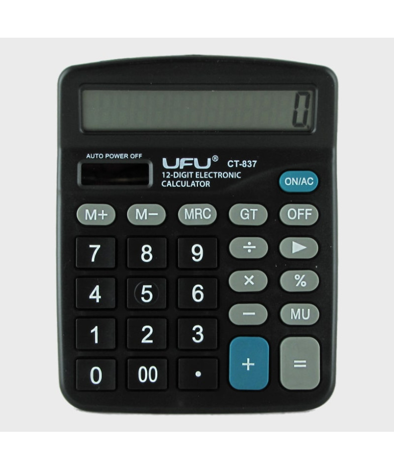 Калькулятор 837 (CT-837) 12 разр. сред.