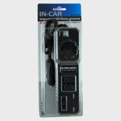 Преобразователь напряжения 12V-220V 200W 1666 (2USB/ Type-C/2 розетки) Преобразователь напряжения 12V-220V 200W 1666 (2USB/ Type-C/2 розетки)